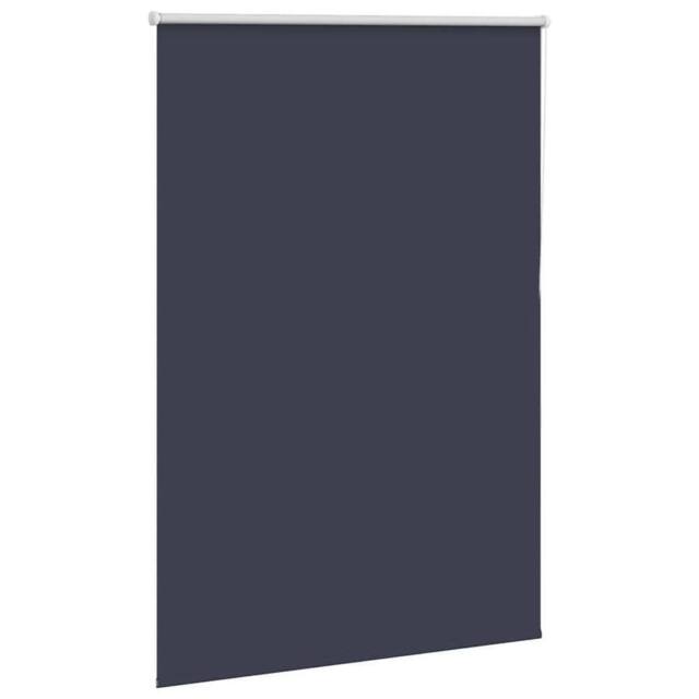 Berkfield Home Roller Blind Blackout Marine 90x175 cm Fabric Width 85.7 cm Polyester in Navy - image 1