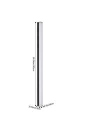 Living and Home Long Linear LED Outdoor Wall Light in Black - thumbnail 5