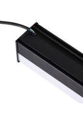 Living and Home Long Linear LED Outdoor Wall Light in Black - thumbnail 4