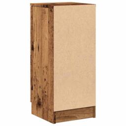 Berkfield Home Sideboards 2 pcs Old Wood 30x30x70 cm Engineered Wood in Brown - Size: 30 x 30 x 70 cm - thumbnail 7