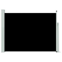 Berkfield Home Patio Retractable Side Awning 100x500 cm Black - thumbnail 2