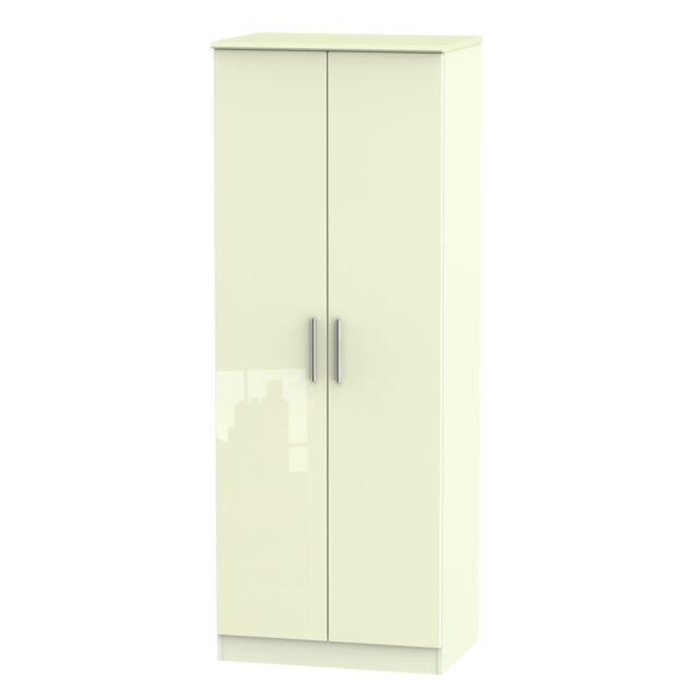 Ready Assembled 2 U Windsor 2 Door Wardrobe (Ready Assembled) in Cream