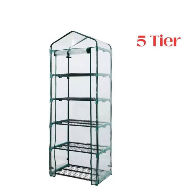 SPETLEK 5-Tier Greenhouse, Tomato Greenhouse & Greenhouse in Green - Size: 0.6m2 - image 1