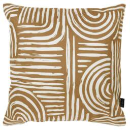 icon 4 Pack Cushion 43x43 Kyoto Fabric - Curve in Gold - thumbnail 2