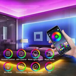 SPETLEK 10M Neon LED Multicolour Strip Light - thumbnail 4