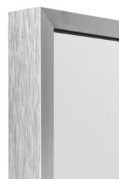 "MirrorOutlet Silver Aluminium Edged Wall Mirror 79"" X 39"" (200CM X 100CM) - Size: 1 Pack" - thumbnail 6