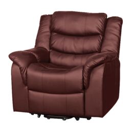 Artemis Home Almeira Electric Riser Recliner with Massage & Heat in Burgundy - thumbnail 2