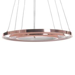 Wyld and Coco Rose Gold Aluminium Three-Ring Pendant Lamp Integrated LED - thumbnail 6