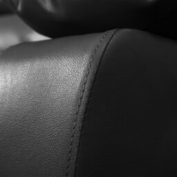 Furnishings For Less UK Minnesota Leather Reclining Corner Sofa 5 Seater Manual Recliner Comfortable Padded Arms With Drinks Tray in Black - thumbnail 5
