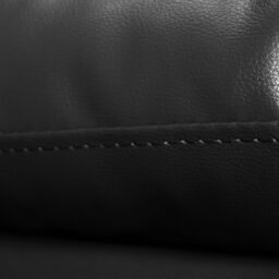 Furnishings For Less UK Minnesota Leather Reclining Corner Sofa 5 Seater Manual Recliner Comfortable Padded Arms With Drinks Tray in Black - thumbnail 6