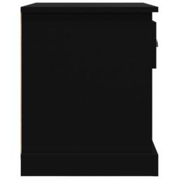 Berkfield Home Durable Bedside Cabinets 2 pcs Black 39x39x47.5 cm Engineered Wood - thumbnail 9