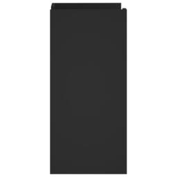 Berkfield Home Sideboard Black 45x35x75 cm Engineered Wood - Size: 45 x 35 x 75 cm - thumbnail 5