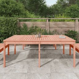 Berkfield Home Garden Table 203.5x100x76 cm Solid Wood Douglas in Brown - thumbnail 3