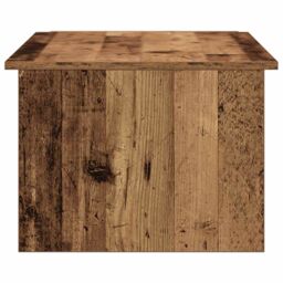 Berkfield Home Coffee Table Old Wood 150x50x35 cm Engineered Wood in Brown - Size: 150 x 50 x 35 cm - thumbnail 5