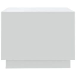 Berkfield Home Coffee Table White 55x55x43 cm Engineered Wood - Size: 55 x 55 x 43 cm - thumbnail 6