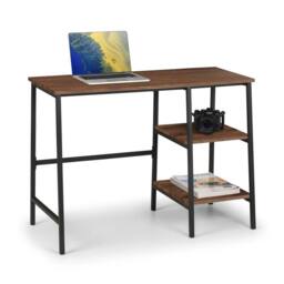 Cheshire Signature Camden Desk in Black & Walnut - thumbnail 2