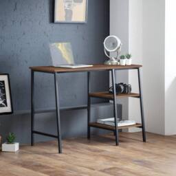 Cheshire Signature Camden Desk in Black & Walnut - thumbnail 3