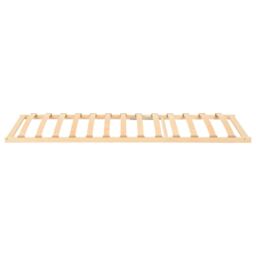 Berkfield Home Slatted Bed Base with 13 Slats 70x200 cm in Brown - thumbnail 2