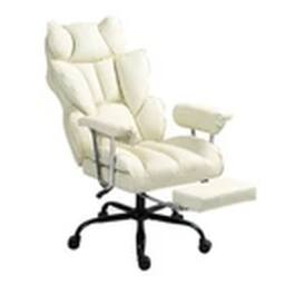 EONLION Heavy Duty Office Chair Ergonomic Recliner Chair Beige - thumbnail 2