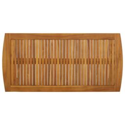 Berkfield Home Coffee Table 102x50x43 cm Solid Acacia Wood in Brown - Size: 102 x 50 x 43 cm - thumbnail 4