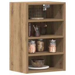 Berkfield Home Hanging Cabinet Artisan Oak 40x29.5x60 cm Engineered Wood in Brown - thumbnail 1
