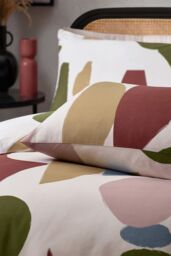 HOEM Meta Abstract Geometric Cotton Rich Duvet Cover Set - Size: King - thumbnail 4