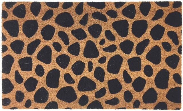 THE RUGS Coir Doormat Gainsborough Animal Print 45x75 cm - Size: 45 cm x 75 cm - image 1