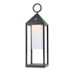 Netlighting Aruba LED Table Floor Lantern Graphite IP54 in Grey