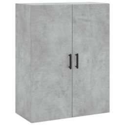 Berkfield Home Highboard Concrete Grey 69.5x34x180 cm Engineered Wood - thumbnail 5