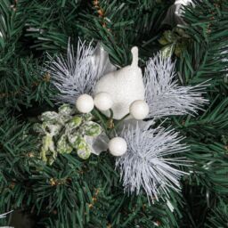 Samuel Alexander Set of 6 19cm Christmas Pick Decoration with White Apple & Pear - thumbnail 5