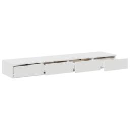 Berkfield Home Bed Drawers White 140x36, 5x16, 5 cm Engineered Wood - thumbnail 5