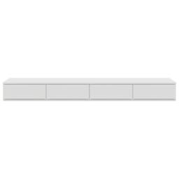 Berkfield Home Bed Drawers White 140x36, 5x16, 5 cm Engineered Wood - thumbnail 6
