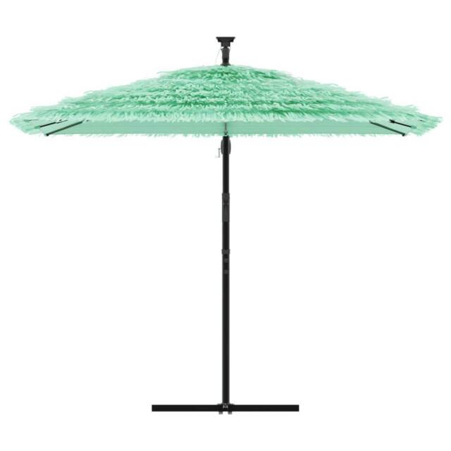 Berkfield Home Durable Garden Parasol with Steel Pole Green 269x269x235 cm in Light Green - Size: 269 x 269 x 235 cm - image 1