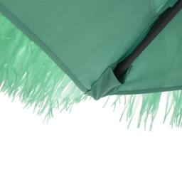 Berkfield Home Durable Garden Parasol with Steel Pole Green 269x269x235 cm in Light Green - Size: 269 x 269 x 235 cm - thumbnail 8