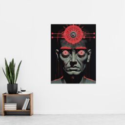 "Artery8 Big Brother Is Watching You George Orwell 1984 Artwork Extra Large XL Unframed Wall Art Poster Print - Size: W24"" x H32""" - thumbnail 4
