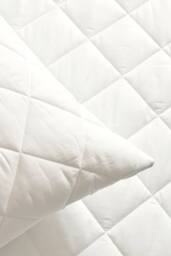 CHRISTY Classic Filled Microfibre Pillow Protector Pair in White - thumbnail 4