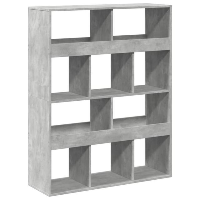 Berkfield Home Room Divider Concrete Grey 100x33x125.5 cm Engineered Wood - image 1