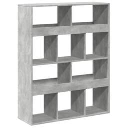 Berkfield Home Room Divider Concrete Grey 100x33x125.5 cm Engineered Wood - thumbnail 6