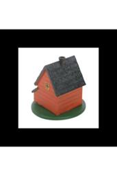 KDMD Woodland House Orange LED Light Up Resin Decoration Indoor - thumbnail 3