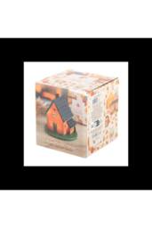 KDMD Woodland House Orange LED Light Up Resin Decoration Indoor - thumbnail 5