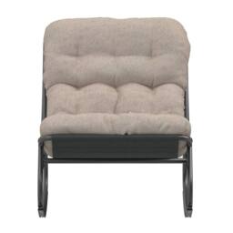 Charles Bentley Porto Rocking Chair in Grey - thumbnail 6
