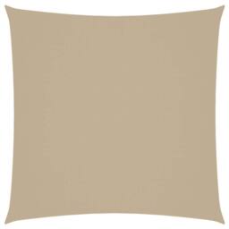 Berkfield Home Sunshade Sail Oxford Fabric Square 4x4 m Beige - thumbnail 2