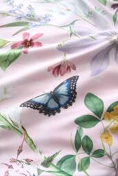 RHS x Catherine Lansfield 'Enchanted Butterfly Garden' So Soft Duvet Cover Set in Pink - Size: Double - thumbnail 4