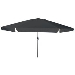 Berkfield Home Garden Parasol 395x245 cm in Anthracite - thumbnail 1