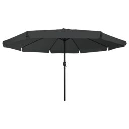 Berkfield Home Garden Parasol 395x245 cm in Anthracite - thumbnail 3