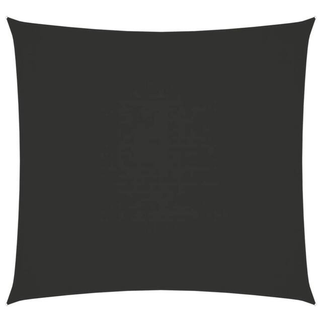 Berkfield Home Sunshade Sail Oxford Fabric Square 6x6 m Anthracite in Black - image 1