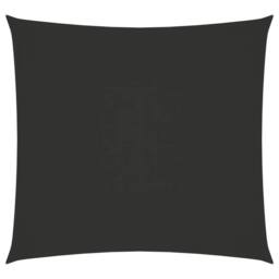 Berkfield Home Sunshade Sail Oxford Fabric Square 6x6 m Anthracite in Black - thumbnail 1