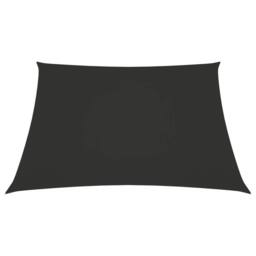Berkfield Home Sunshade Sail Oxford Fabric Square 6x6 m Anthracite in Black - thumbnail 2
