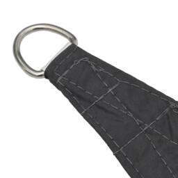Berkfield Home Sunshade Sail Oxford Fabric Square 6x6 m Anthracite in Black - thumbnail 5