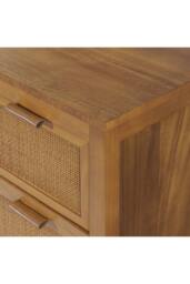 Teamson Home Hatteras Chest of Drawers 5 Drawer Bedroom Dresser in Natural - thumbnail 9